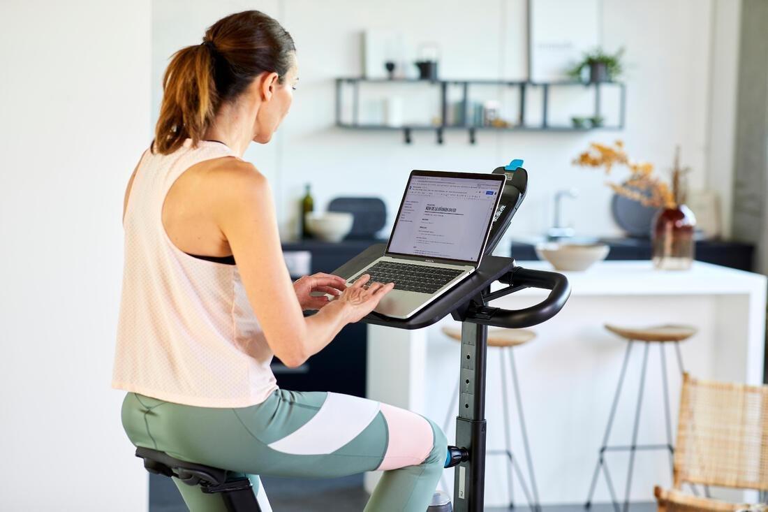 Self-Powered Exercise Bike 520 Connected To Coaching Apps, No Color, large image number 13