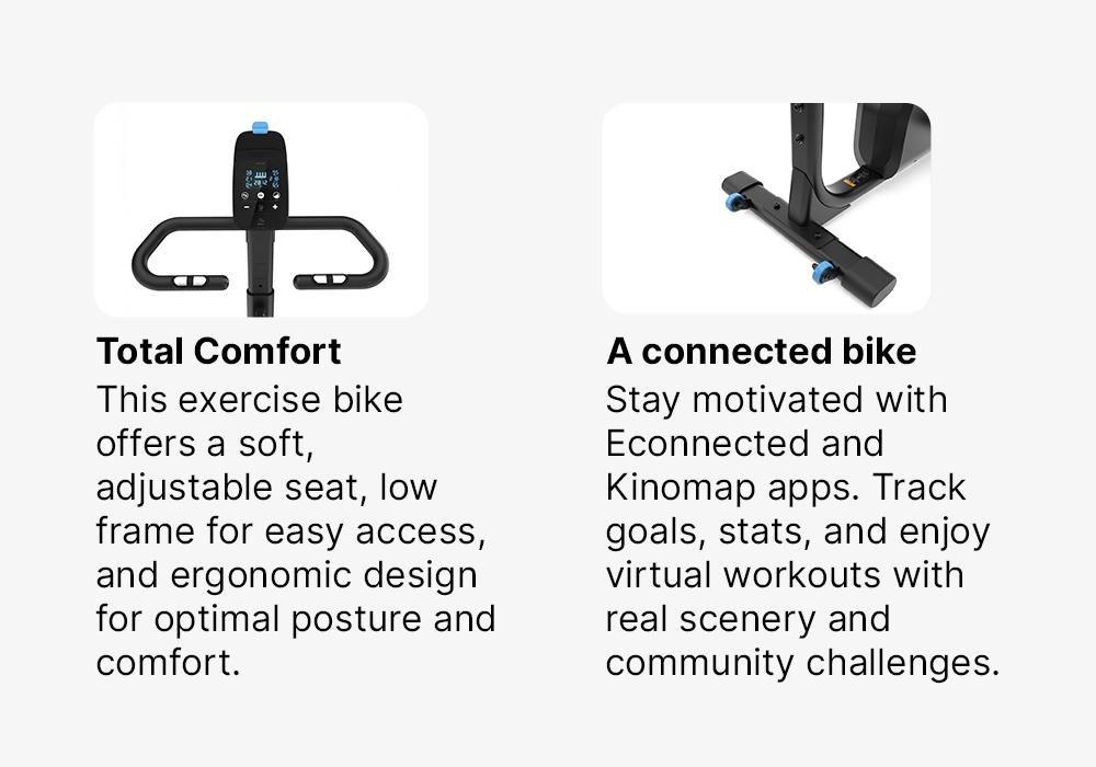 Self-Powered Exercise Bike 520 Connected To Coaching Apps, No Color, large image number 16