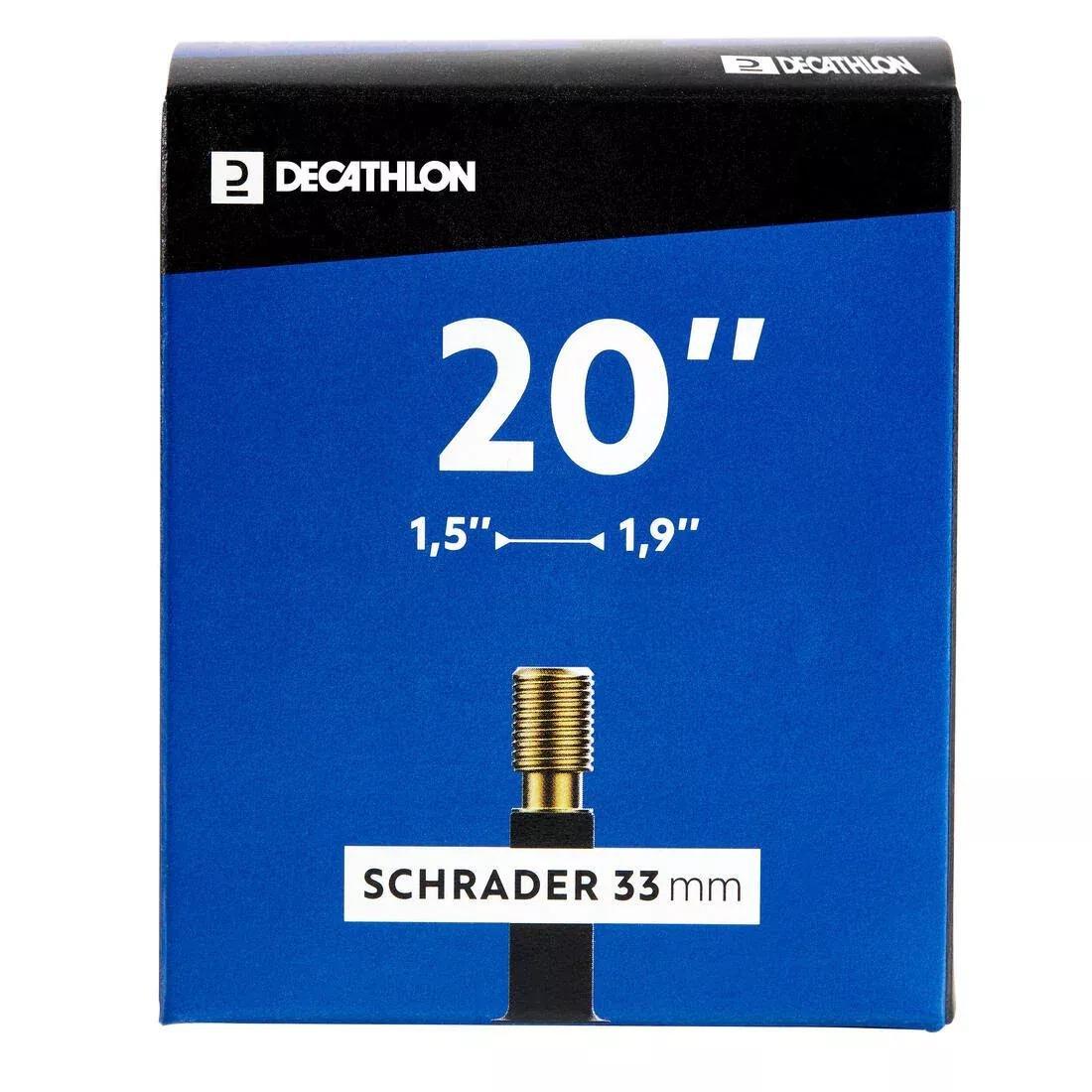 20In X 1.5 To 1.9 Schrader Valve Inner Tube, No Color, large image number 0