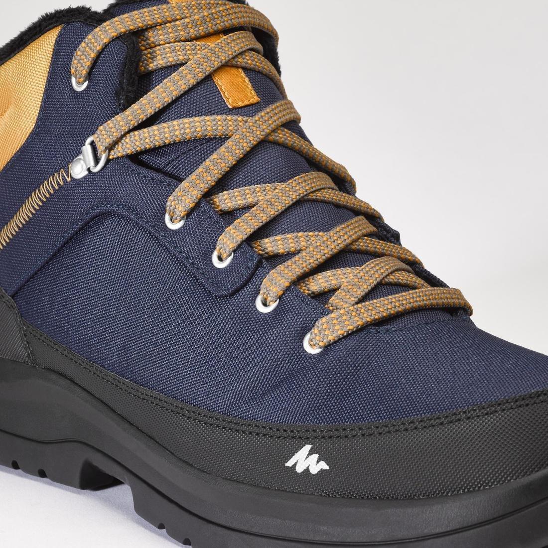 Men Warm And Waterproof Hiking Boots, Navy, , large image number 9