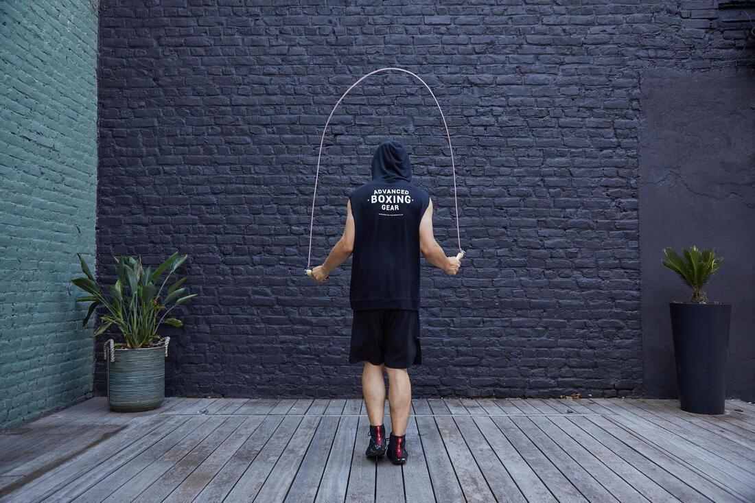 Boxing Hooded Tank Top, Black, No Color, large image number 10