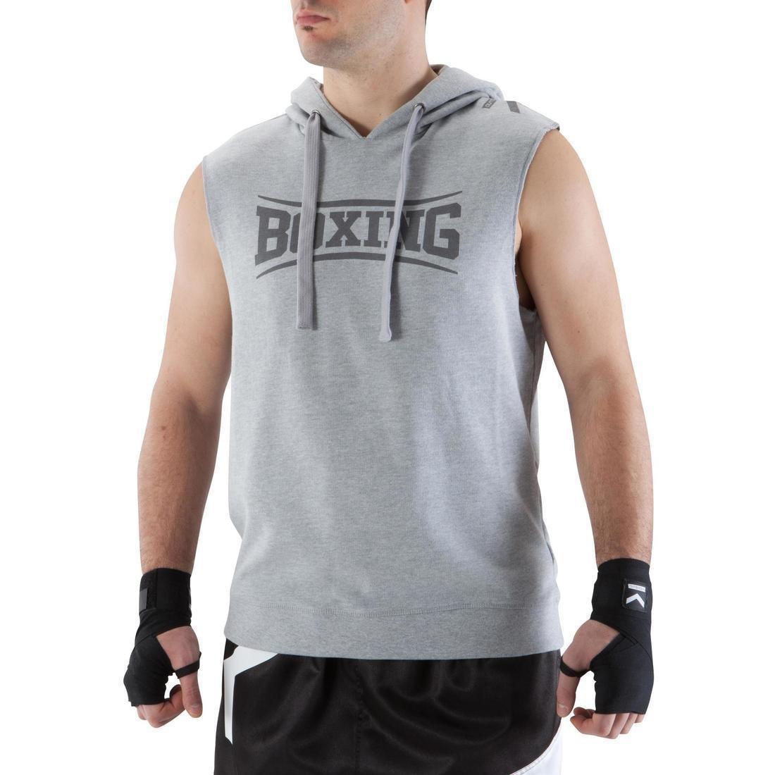Boxing Hooded Tank Top, Black, , large image number 14