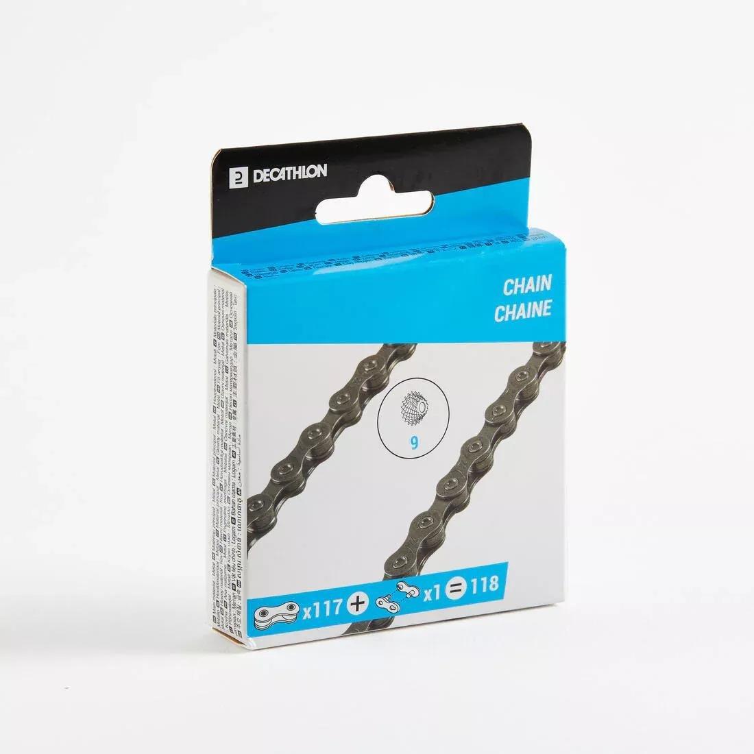 9 Speed Bike Chain, Metal, No Color, large image number 4