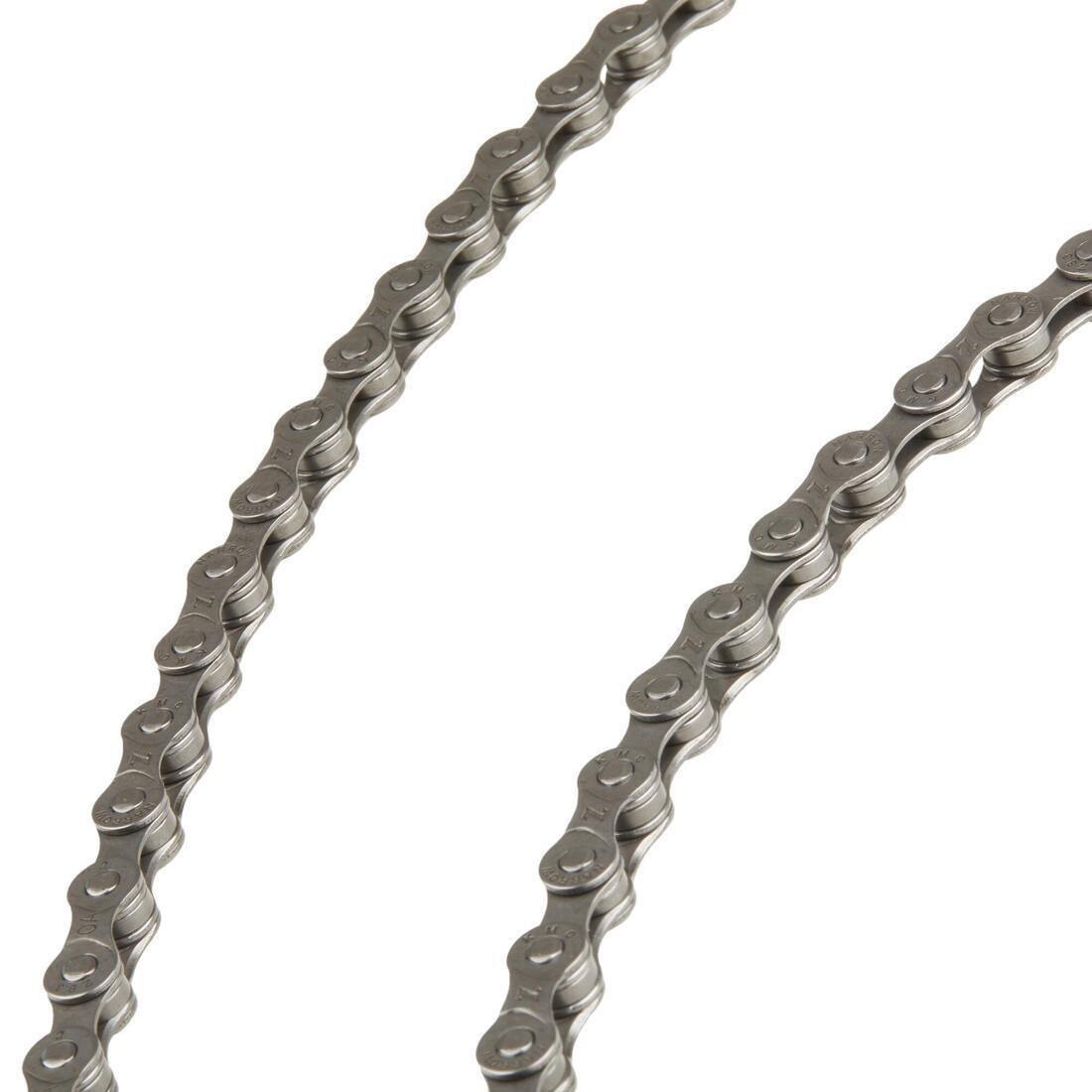 DECATHLON - 3-8 Speed Bike Chain, Metal