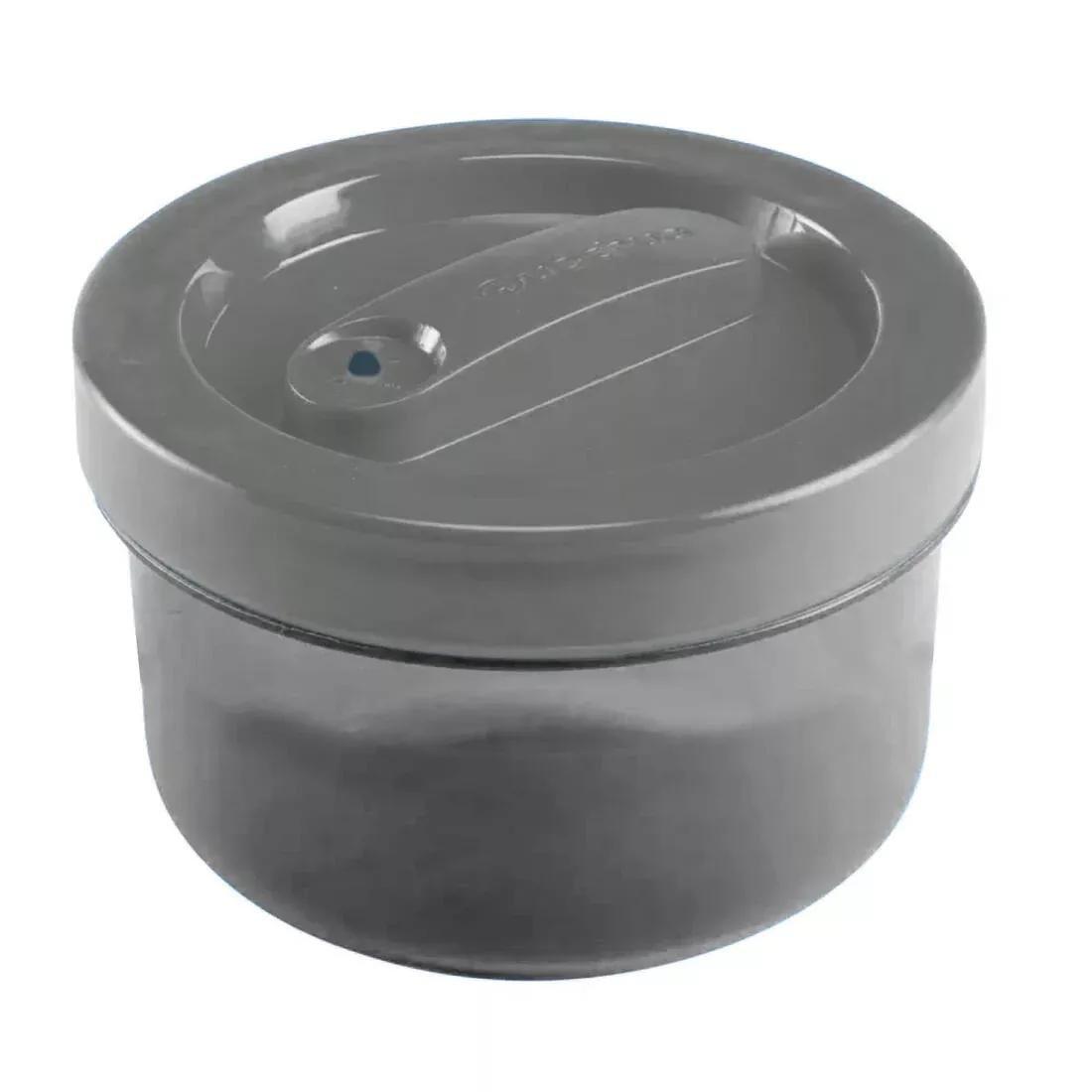 Airtight Food Box - 0.35 Litres, Grey, No Color, large image number 1