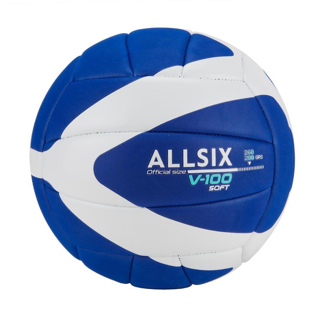 ALLSIX - 260-280 G Volleyball For Over-15S V100, Multicolour