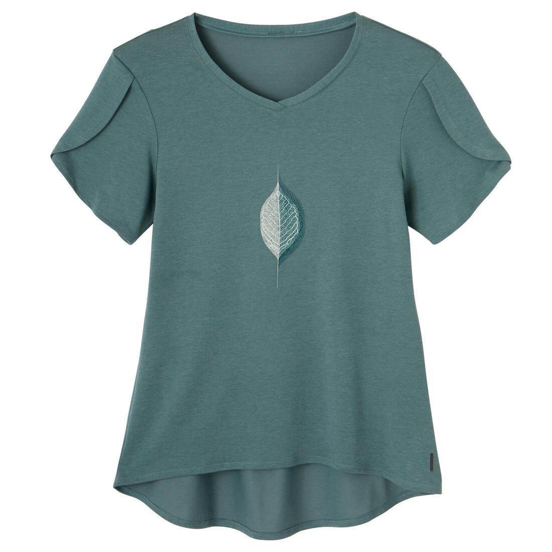 Stretch Cotton Fitness T-Shirt, Grey, No Color, large image number 12