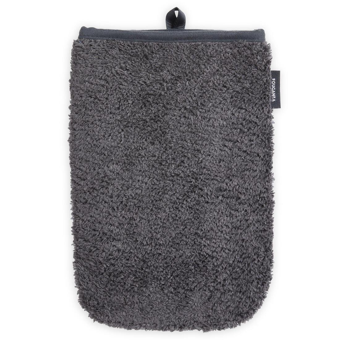 Microfibre Glove For Horse Riding Leather, Navy, No Color, large image number 1