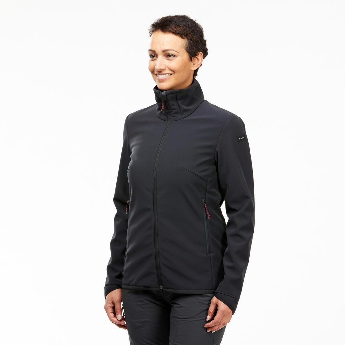 Women Windbreaker Jacket Mt100, Black, No Color, medium