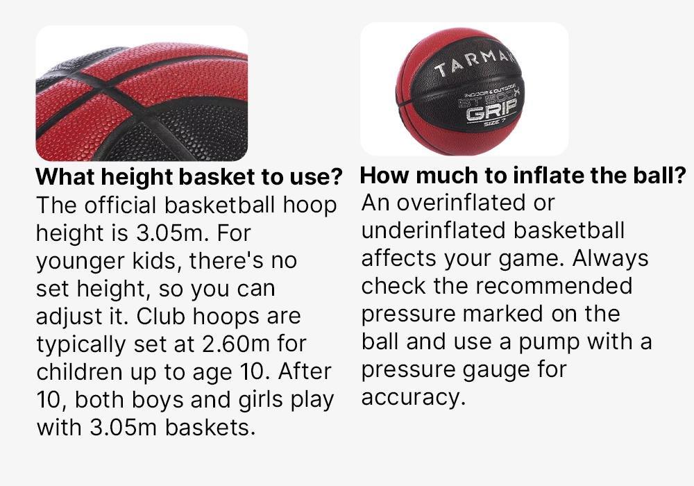 Bt500 Size 7 Grippy Basketball, Multicolour, No Color, large image number 17