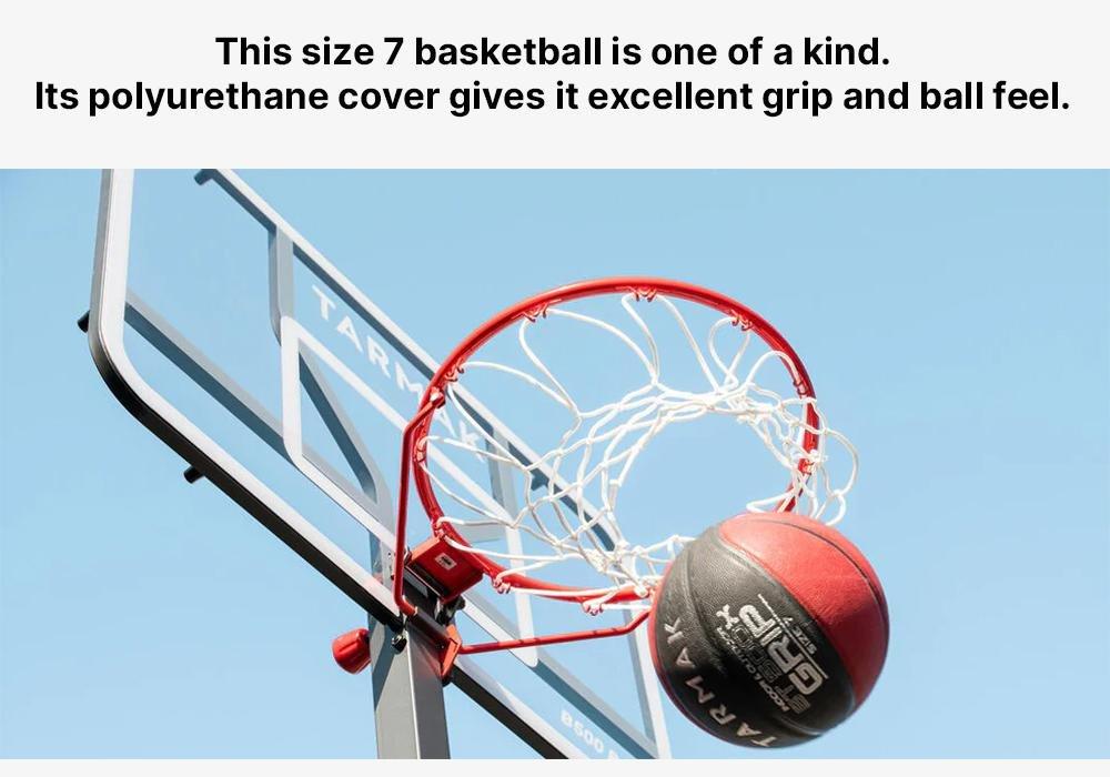 Bt500 Size 7 Grippy Basketball, Multicolour, No Color, large image number 19