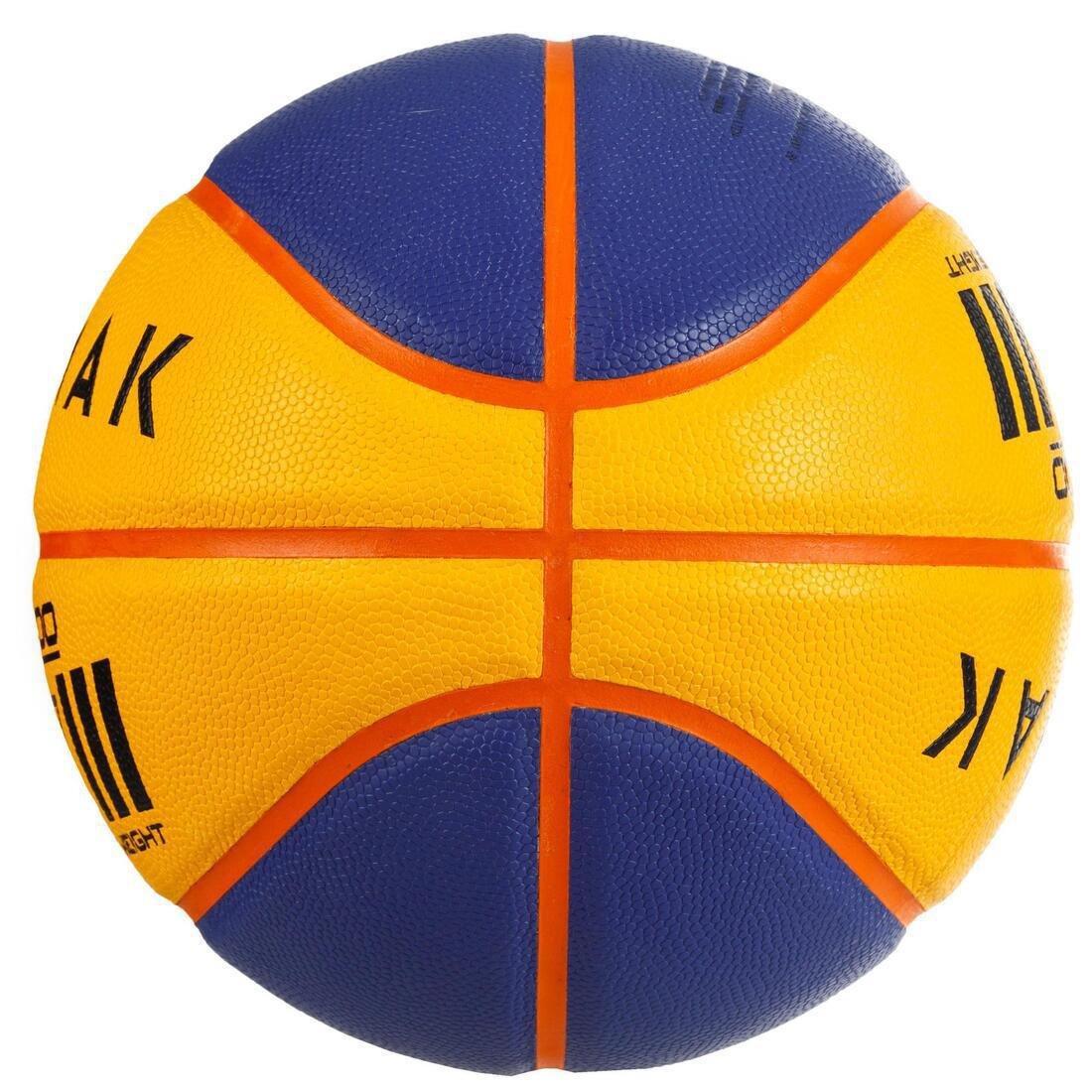 3X3 Size 6 Basketball - Bt 500, Multicolour, No Color, large image number 3
