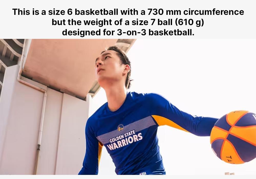 3X3 Size 6 Basketball - Bt 500, Multicolour, No Color, large image number 15