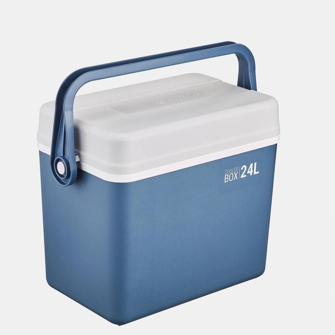 Camping Rigid Cooler  - 24 L, Blue, No Color, large image number 0