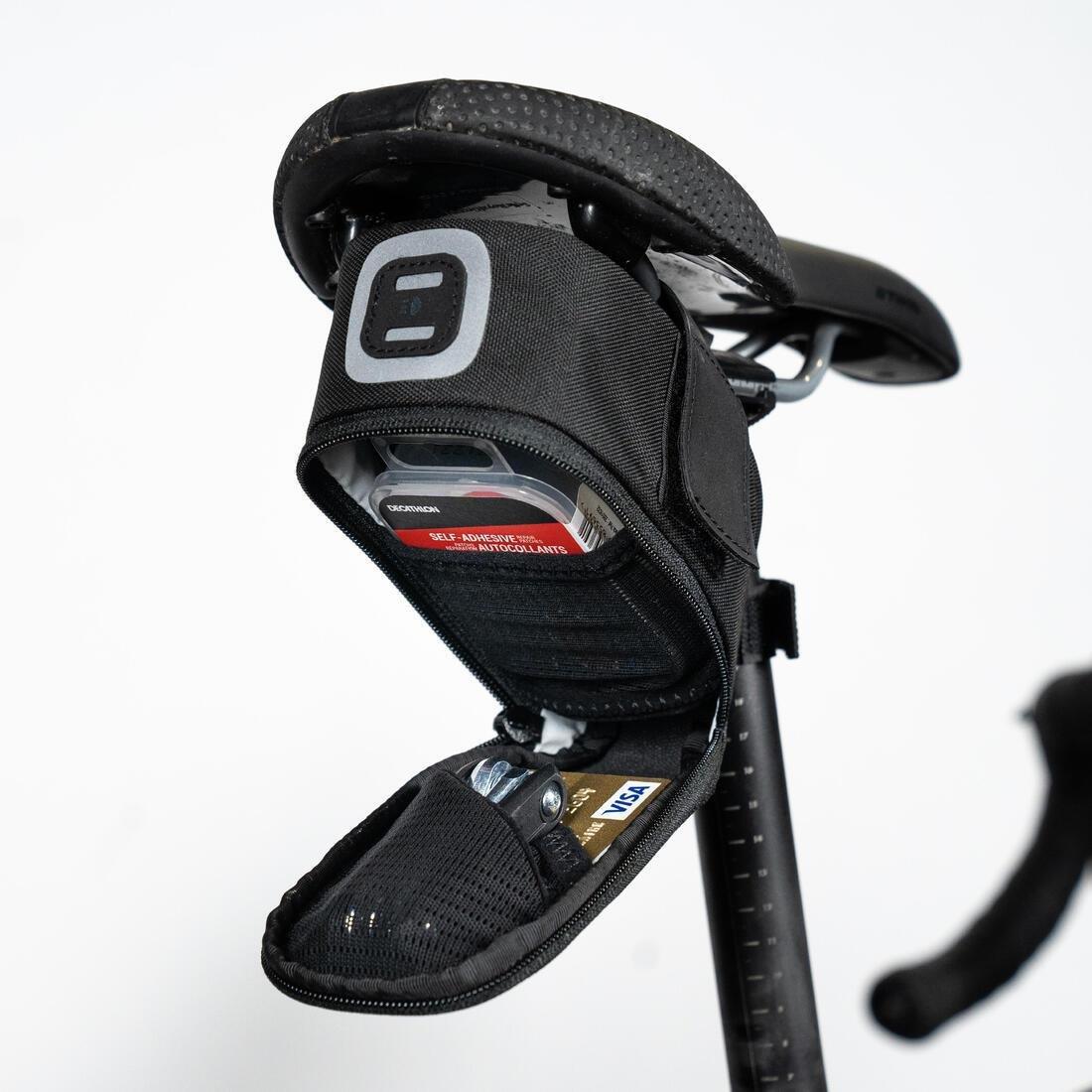 Saddle Bag Kit Easy M 0.6L + Multitool + 3 Tyre Lever, Black, No Color, large image number 7