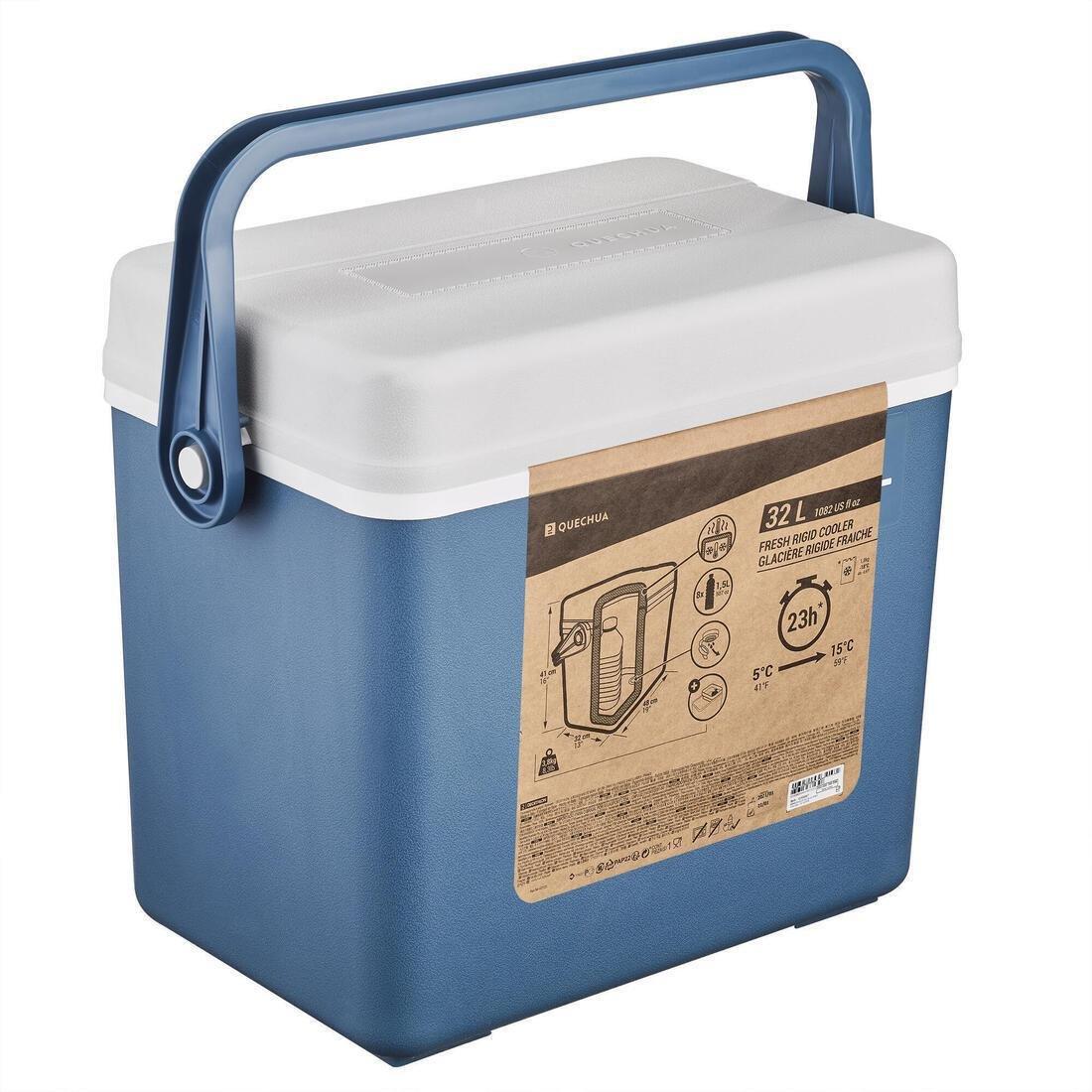 STORM BLUE Camping Rigid Cooler  32 L  Cool Preserved for 14 Hours, No Color, large image number 6