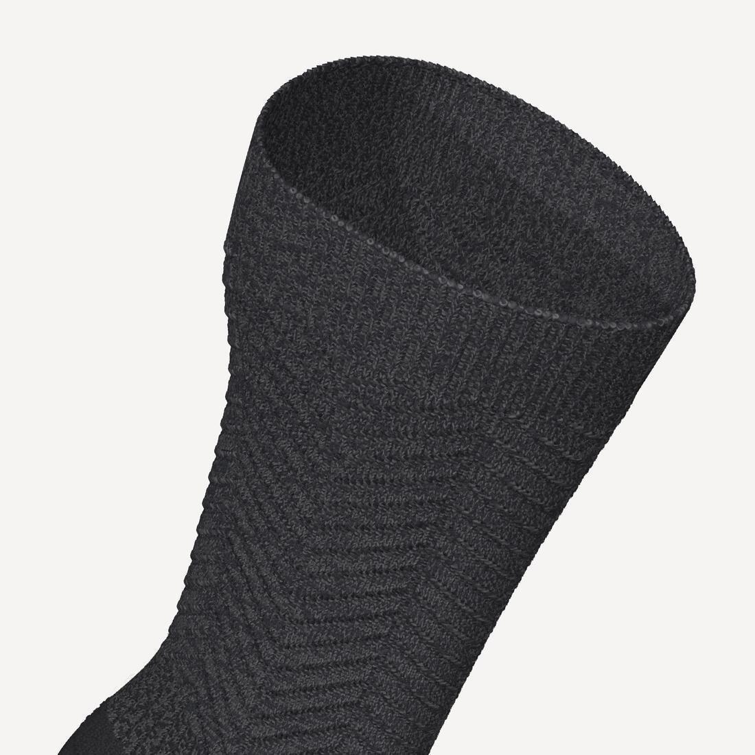 Warm  Hiking Socks - Sh500 Ultra-Warm Mid - 2 Pairs, Blue, , large image number 3