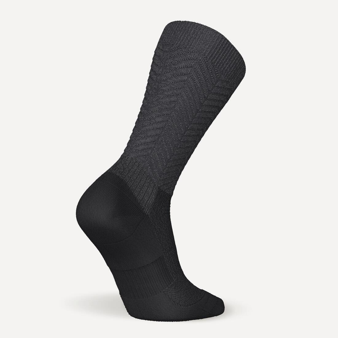 Warm  Hiking Socks - Sh500 Ultra-Warm Mid - 2 Pairs, Blue, , large image number 4