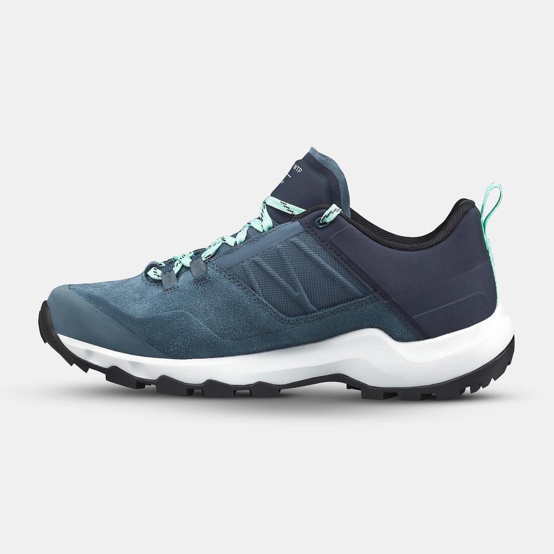 Women Mh500 Waterproof Mountain Hiking Shoes, Blue, , large image number 2