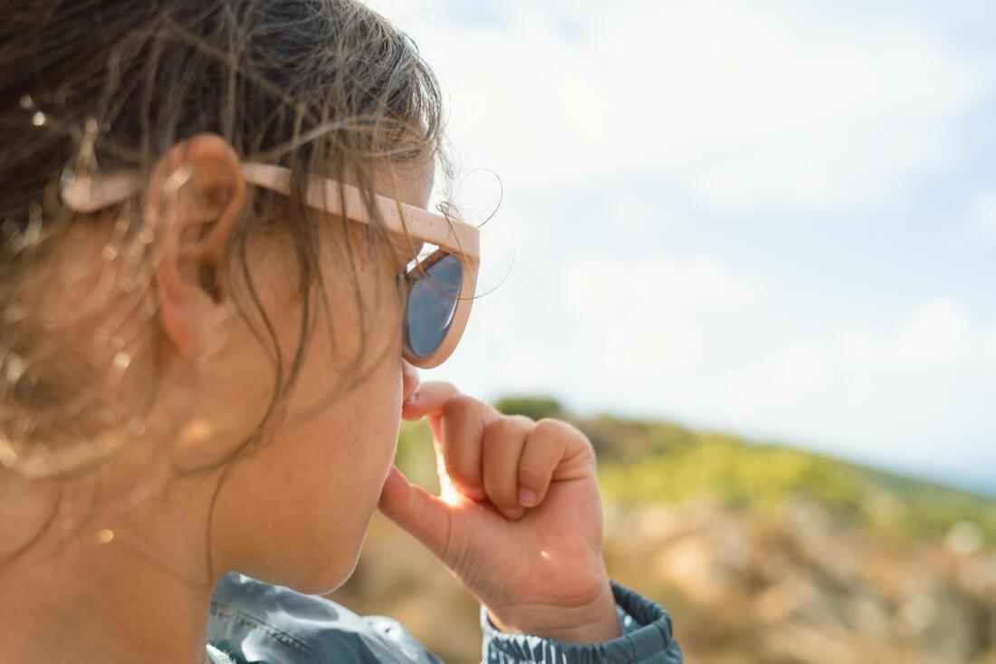 Kids Unisex Hiking Sunglasses - Mh B140 2 - 4 Years, Pink, No Color, large image number 9