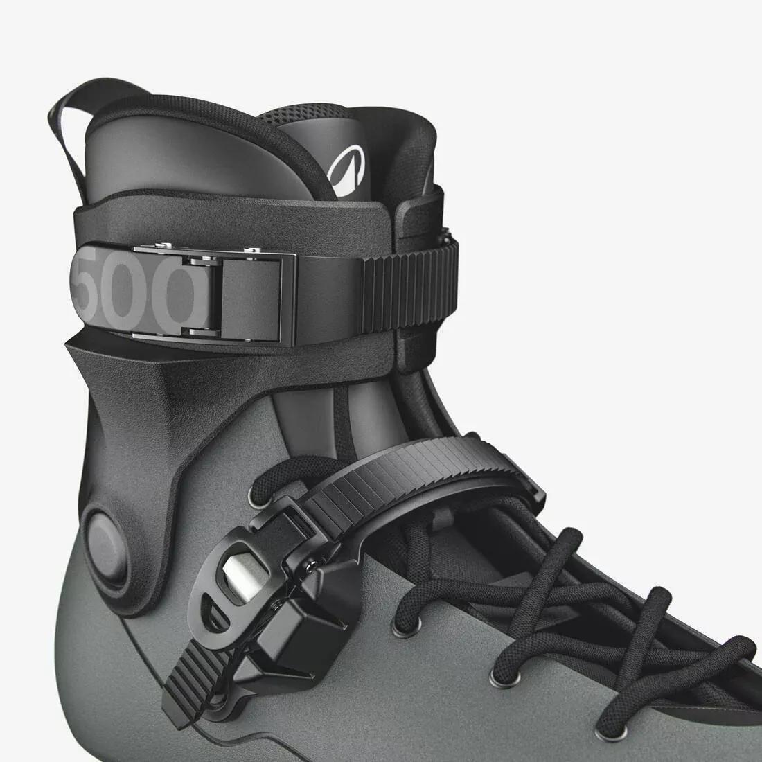 Adults Inline skating FREESKATE Hardboot - MF S 500, Black, No Color, medium