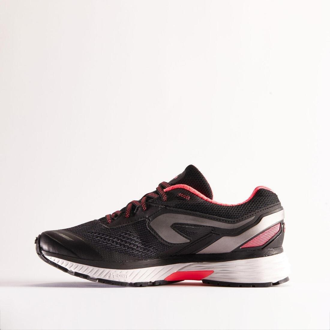 Women Long 2 Running Shoes, Black, No Color, medium