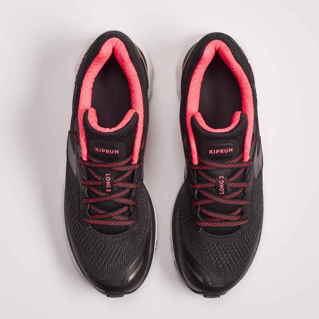 Women Long 2 Running Shoes, Black, , large image number 4