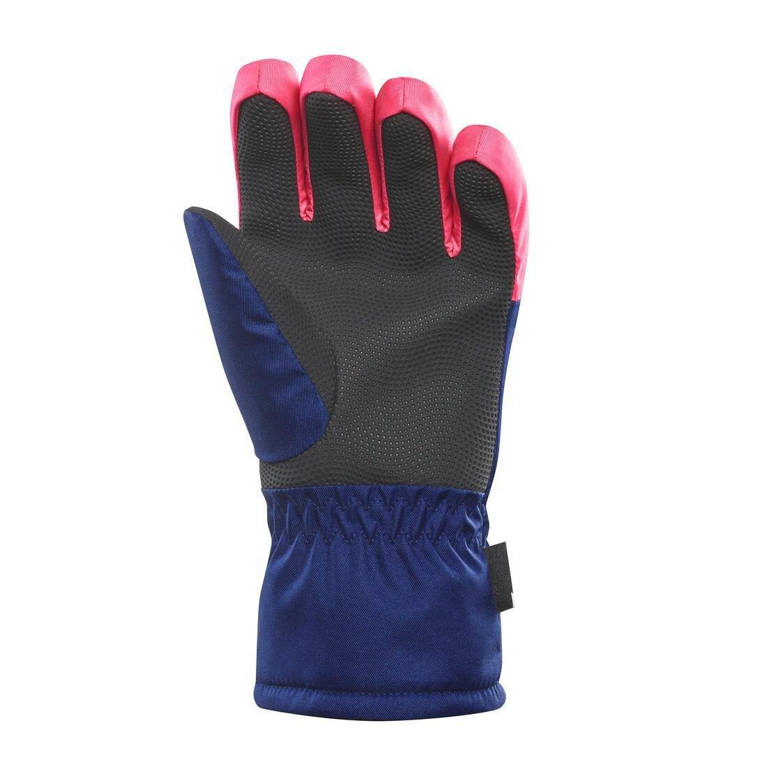 Kids Unisex Ski Waterproof And Warm Gloves 100, Multicolour, No Color, large image number 10