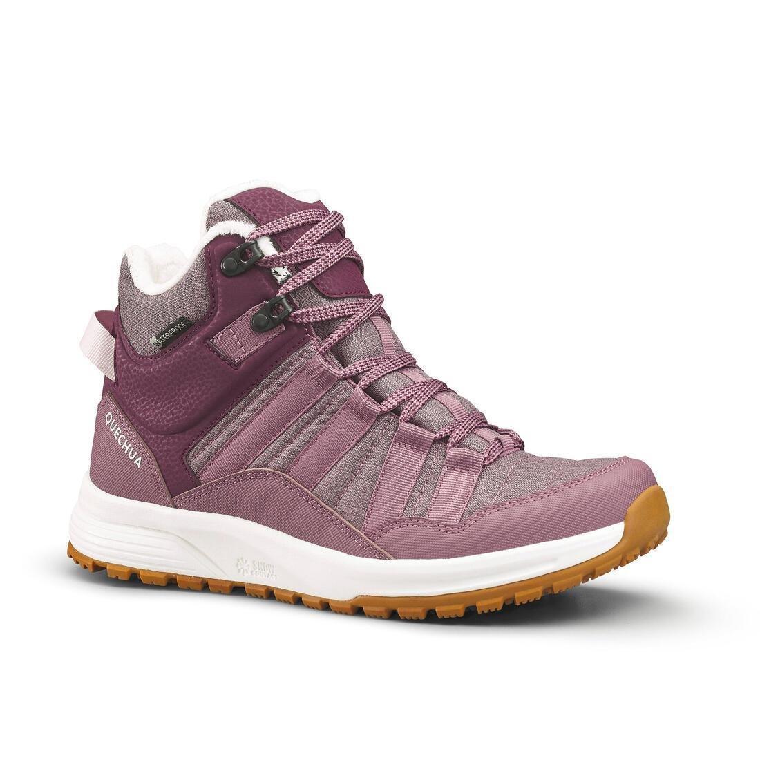 Women Sports Shoes, SH500 Mid Bordeaux, , large image number 0