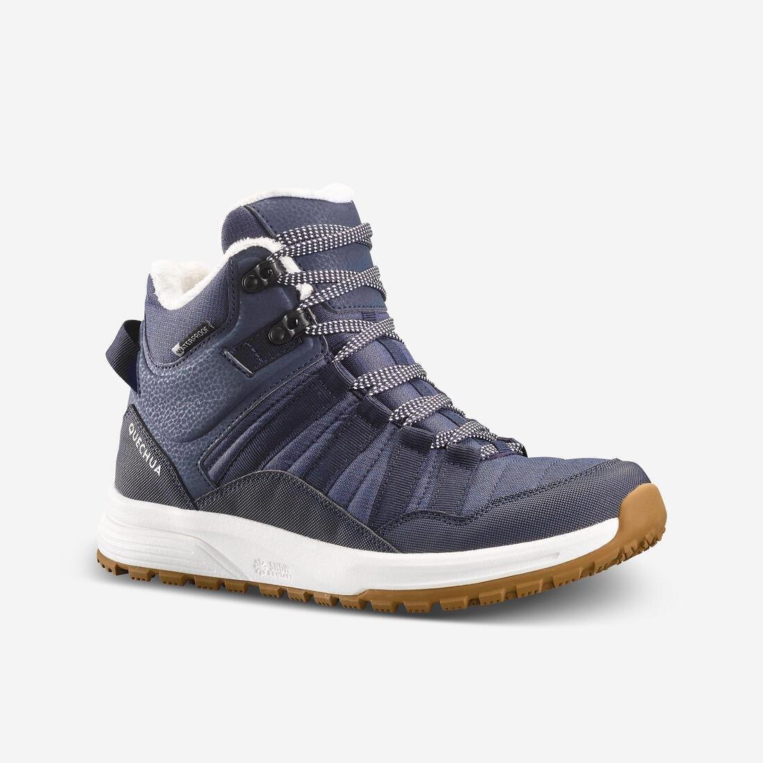 Women Sports Shoes, SH500 Mid Bordeaux, , large image number 5