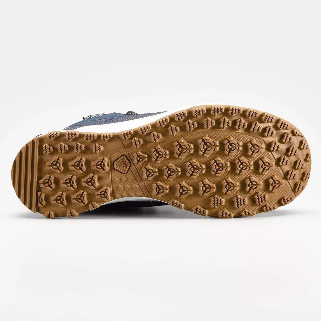 Women Warm Waterproof Hiking Boots - NH500 Mid, Brown, No Color, large image number 8