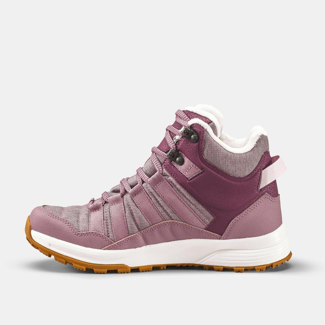 Women Sports Shoes, SH500 Mid Bordeaux, , large image number 10