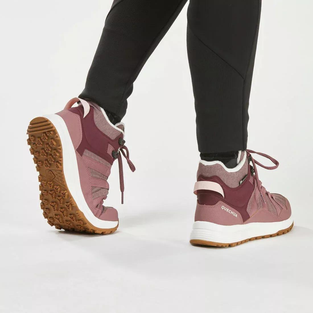 Women Sports Shoes, SH500 Mid Bordeaux, , large image number 13