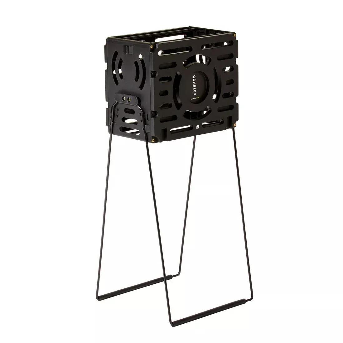 Tennis Ball Basket, Black, No Color, large image number 0