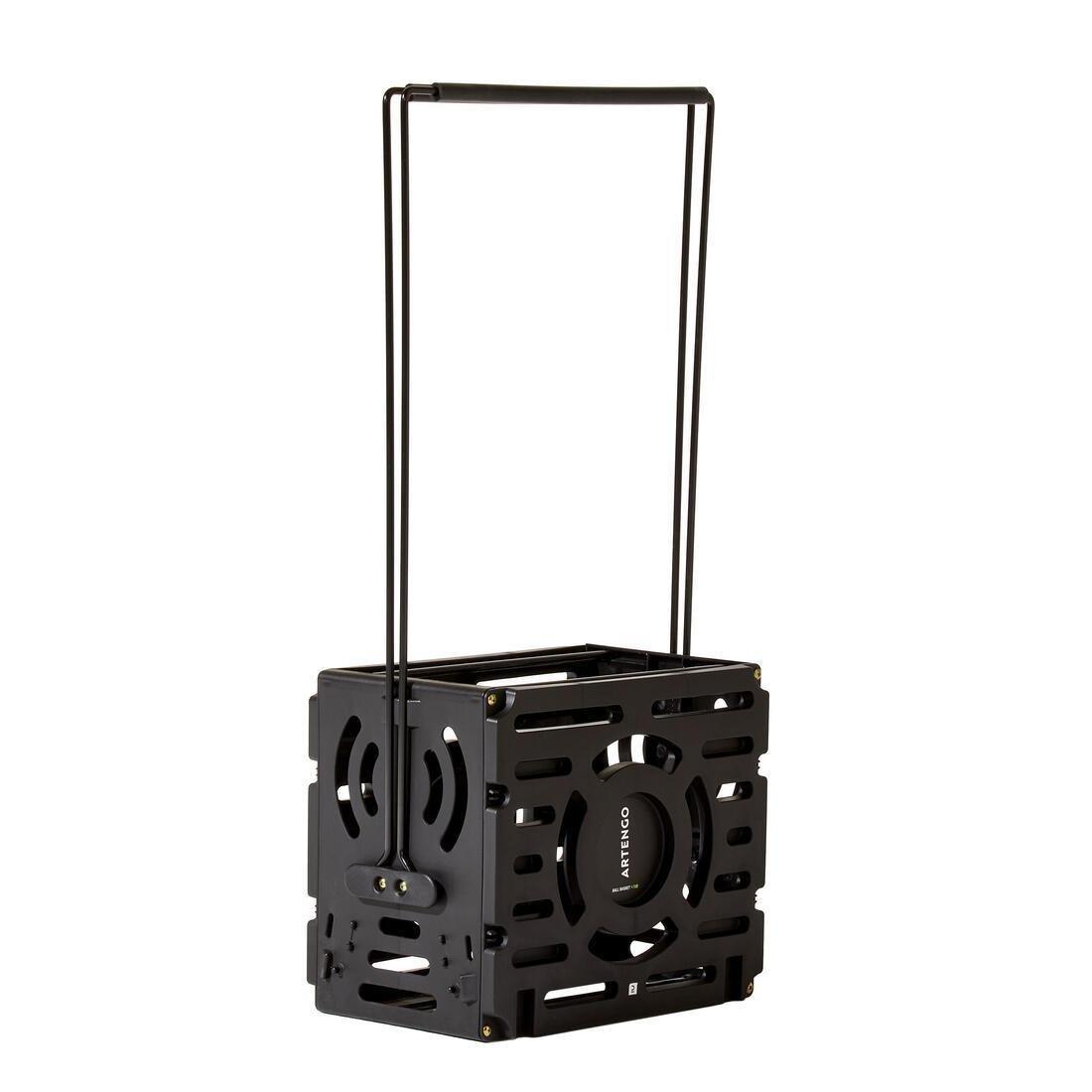 Tennis Ball Basket, Black, No Color, large image number 1
