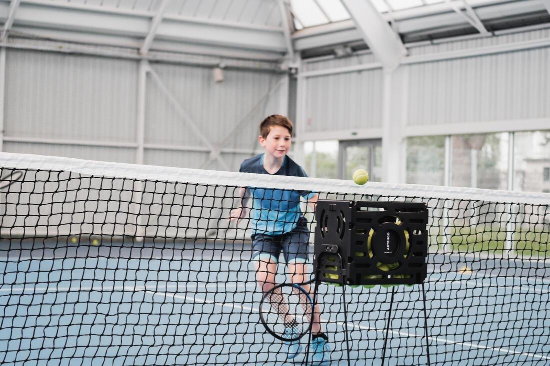 Tennis Ball Basket, Black, No Color, large image number 3