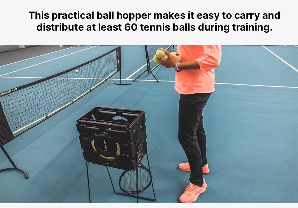 Tennis Ball Basket, Black, No Color, large image number 13