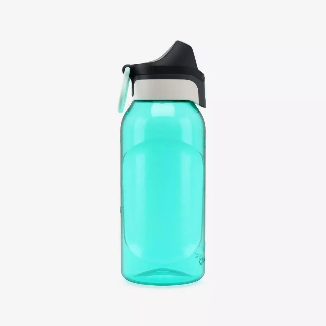 Kids Unisex Stain. Steel Water Flask 500 With Instant Stopper For Hiking - 0.5 L Ecozen, Blue, No Color, large image number 6