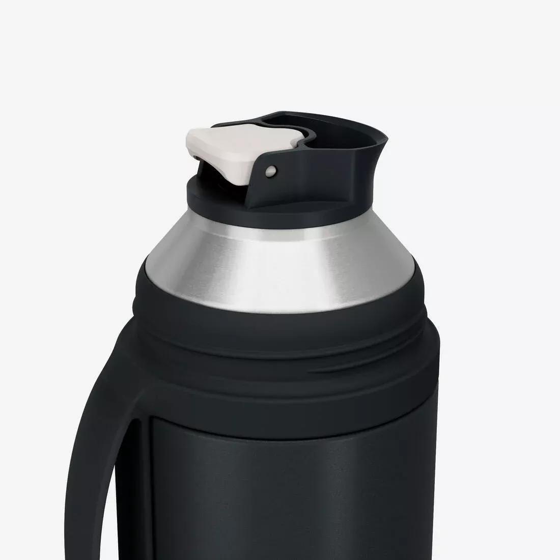0.7 L insulated stainless steel bottle with tea filter, for hiking and camping, Grey, No Color, large image number 7