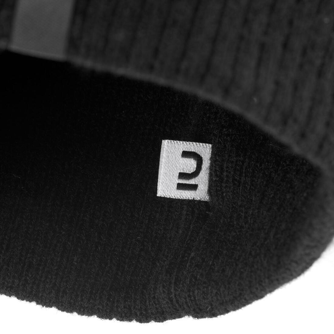 Skiing Hat - Simple, Black, No Color, large image number 8