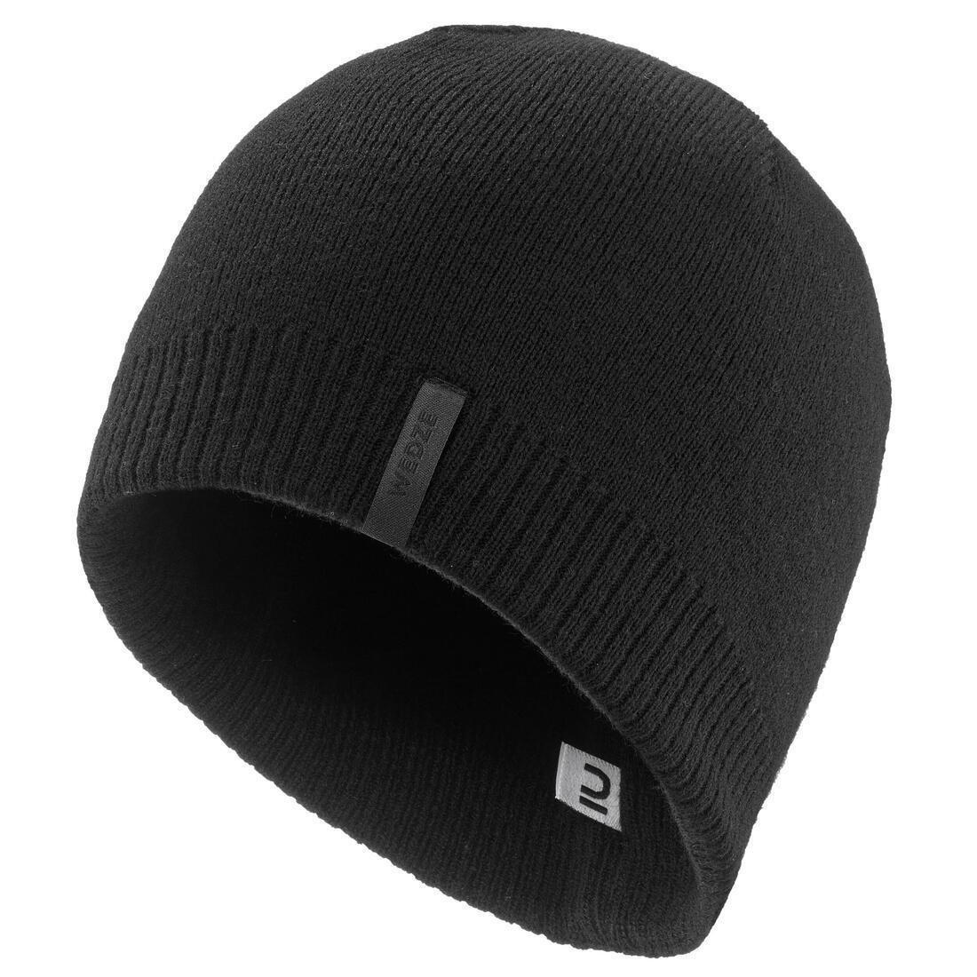 Skiing Hat - Simple, Black, No Color, large image number 13