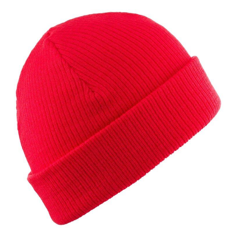 Ski Hat - Fisherman, Red, No Color, medium