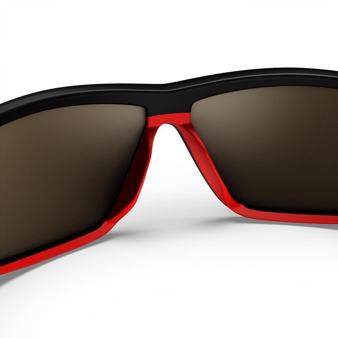 Adult Hiking Sunglasses Category 4 Polarised MH570, Black, No Color, large image number 2