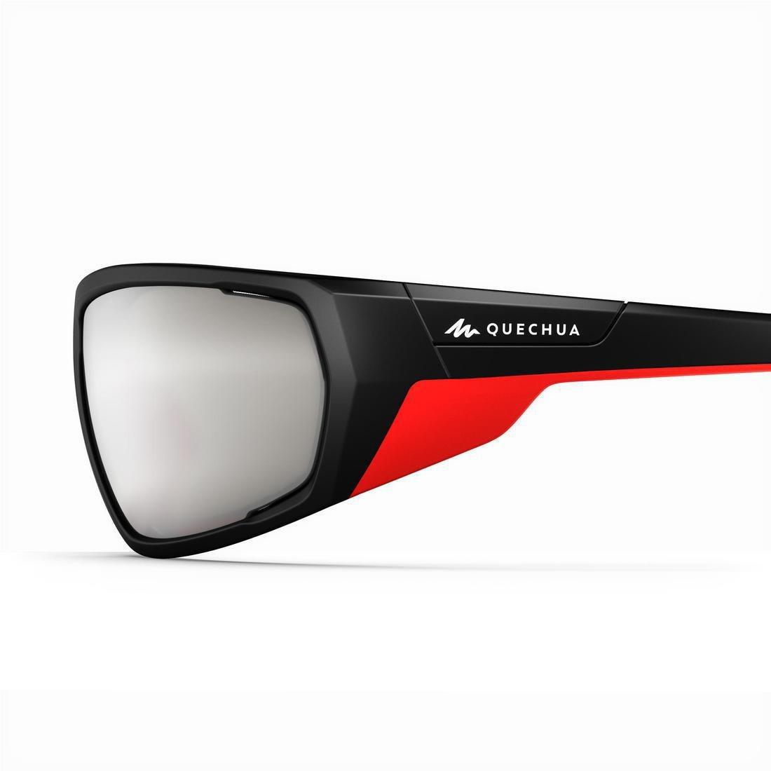 Adult Hiking Sunglasses Category 4 Polarised MH570, Black, No Color, large image number 5