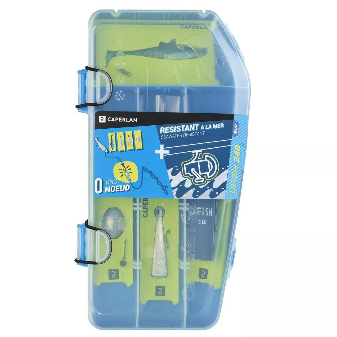 Sea-Fishing Discovery Kit - Ufish Sea 240 ETU, Navy, No Color, large image number 1