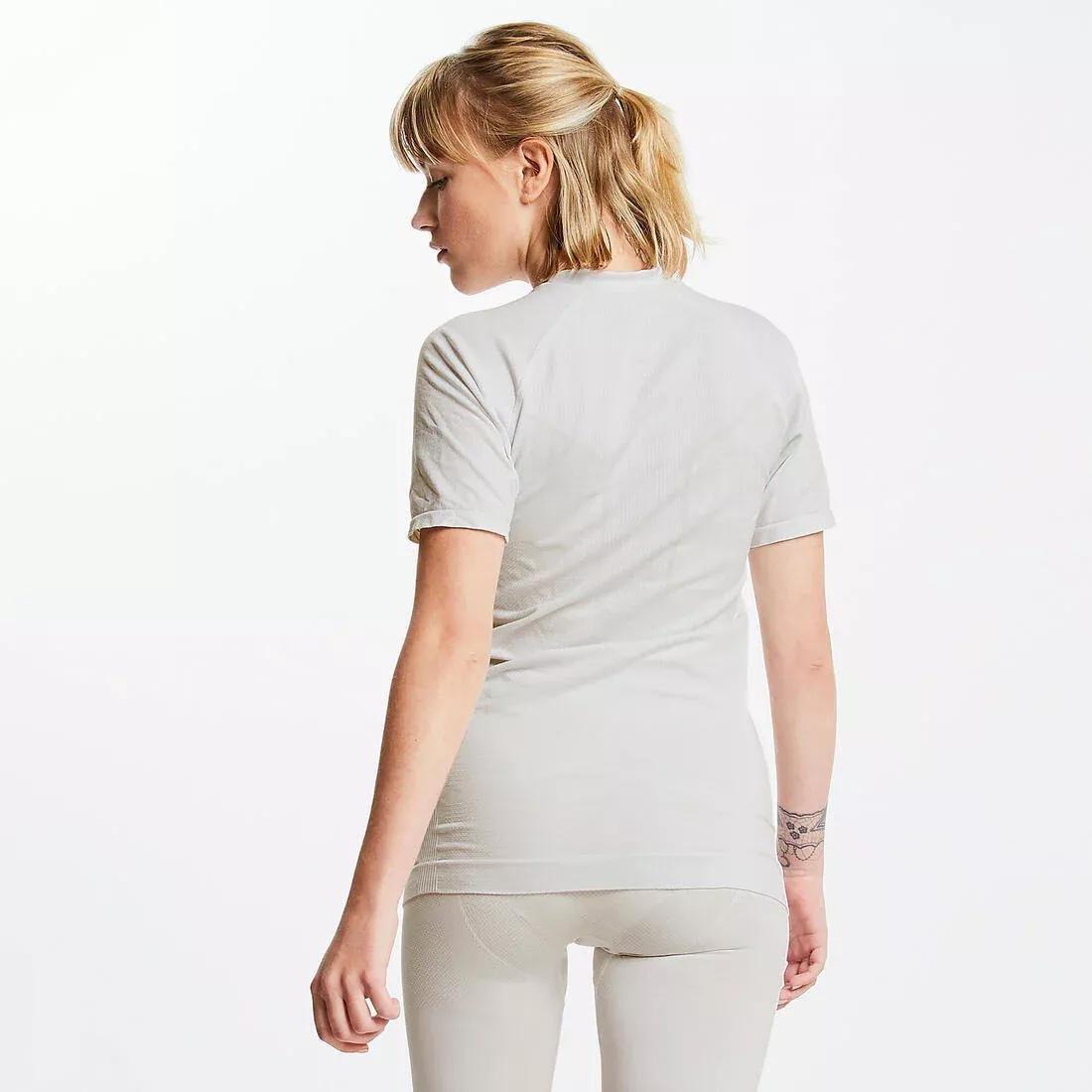 Short-Sleeved Thermal Base Layer Top Keepdry 500, Black, , large image number 13