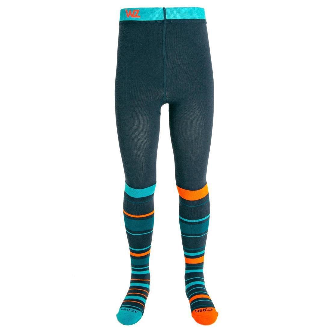 Junior Ski Tights-Socks, Blue, , large image number 10