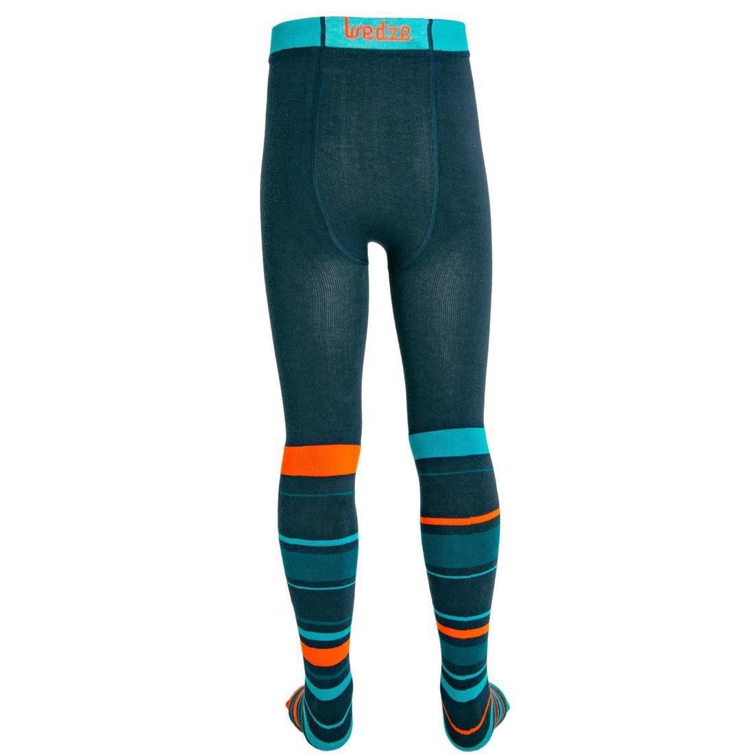 Junior Ski Tights-Socks, Blue, , large image number 11