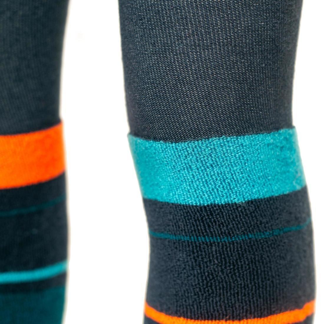 Junior Ski Tights-Socks, Blue, , large image number 12