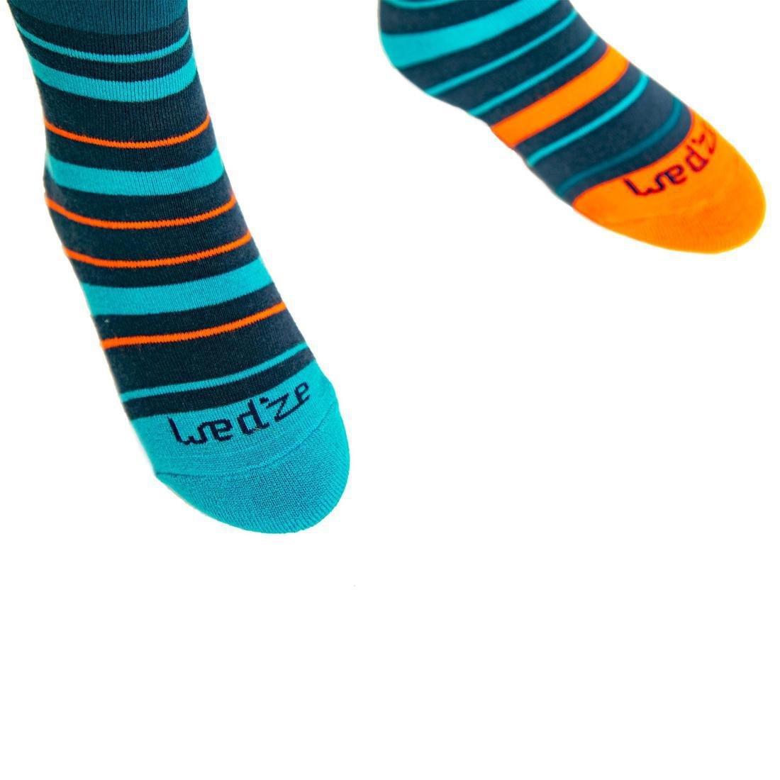 Junior Ski Tights-Socks, Blue, , large image number 13